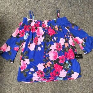 I-N-C Floral print blouse
